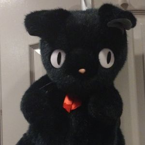 Large Jiji Plush Cat Backpack
